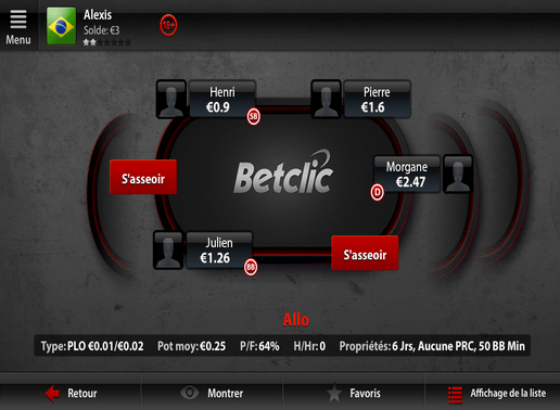 Telecharger pmu poker sur tablette android