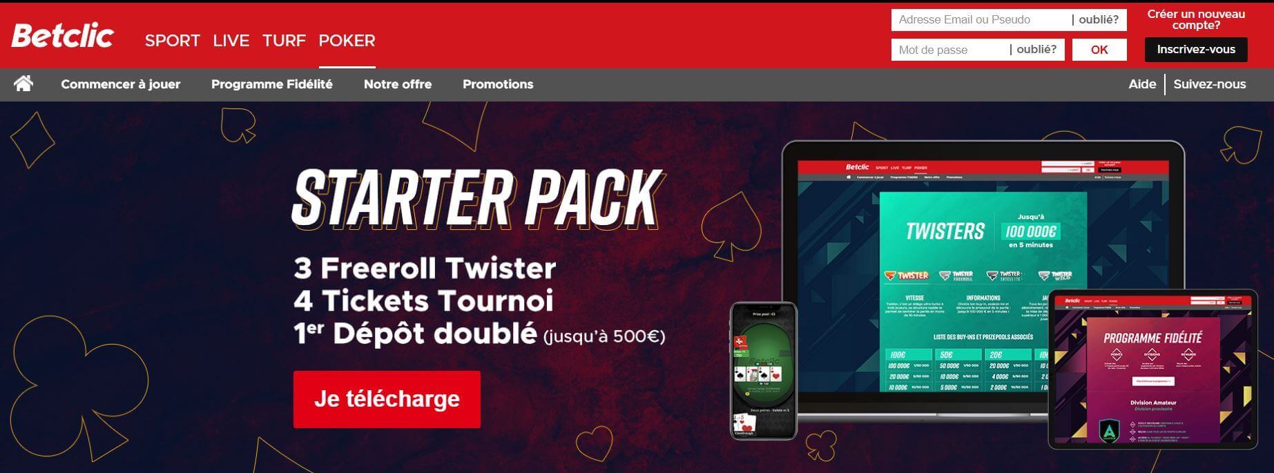 betclic poker mobile