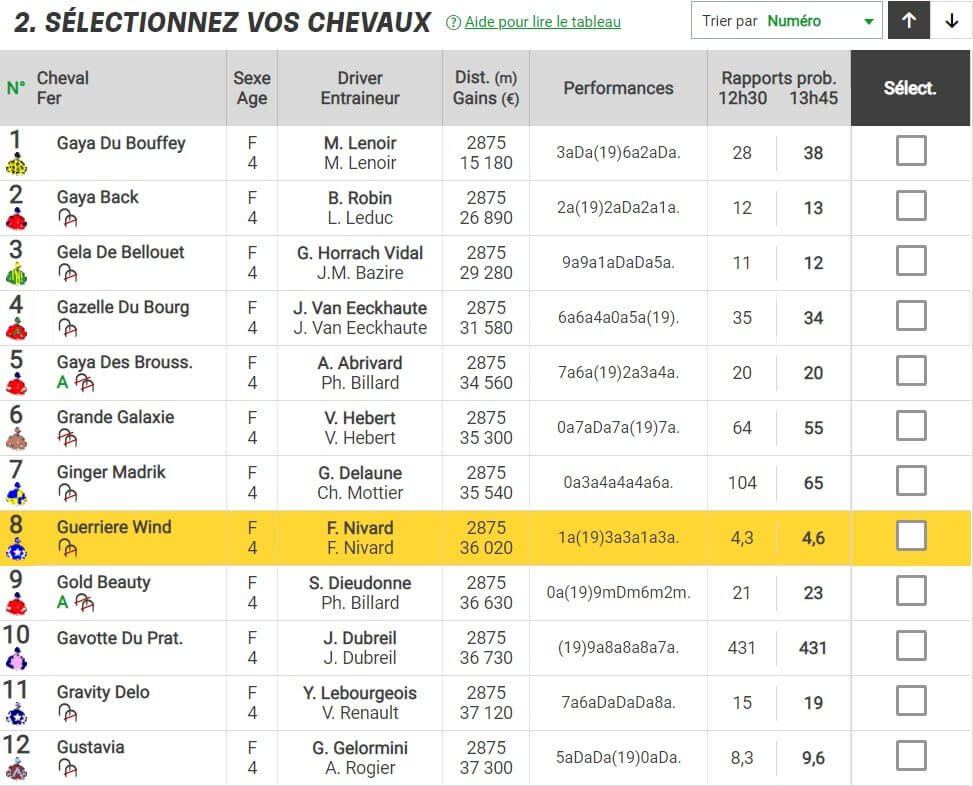 Les stratégies de pari hippique