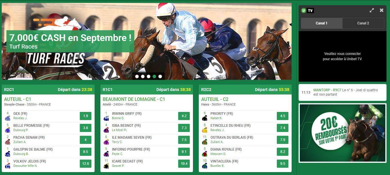 unibet turf