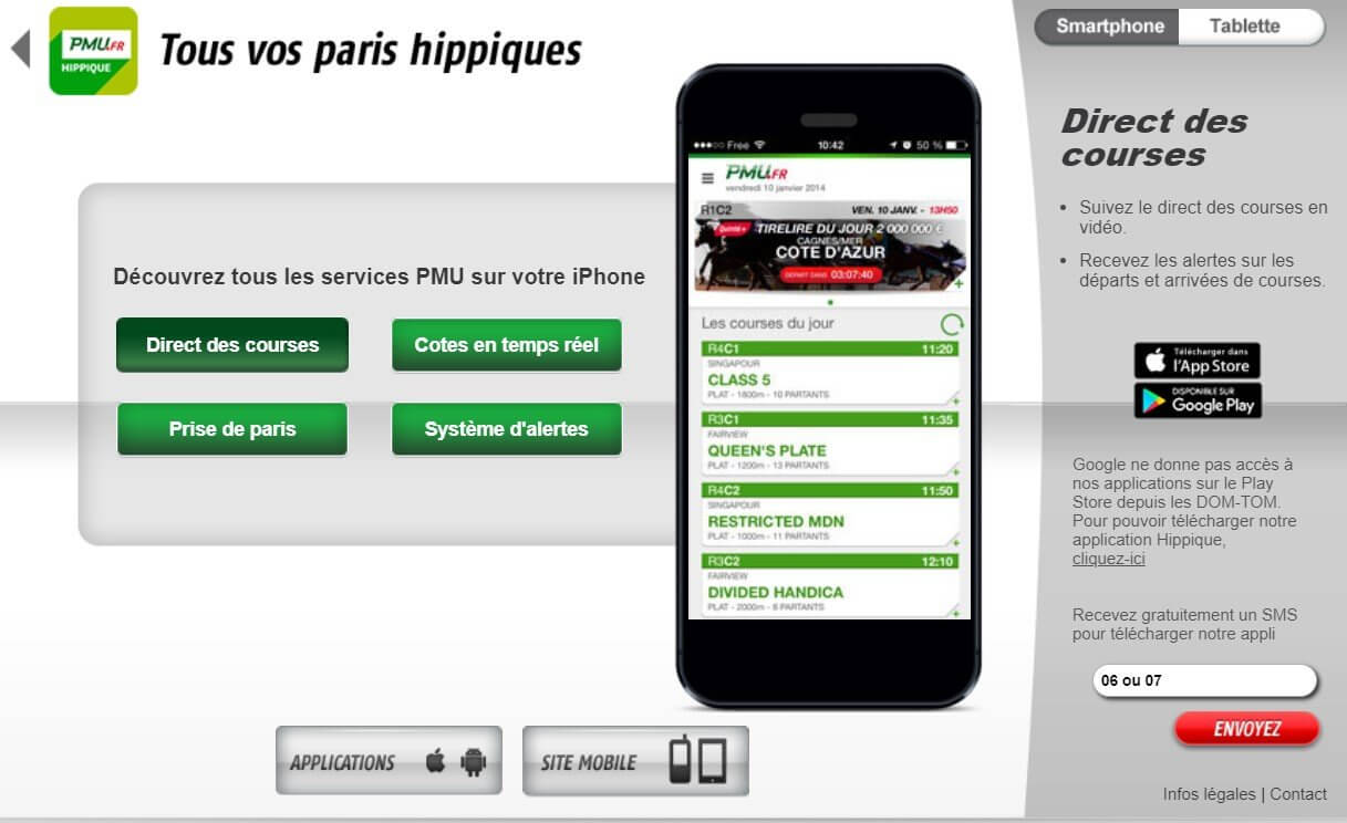 Jouer aux paris hippiques depuis son mobile