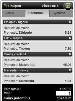 Tentez l'impossible avec les paris combinés !