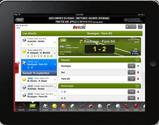 Betclic sur ipad paris sportifs