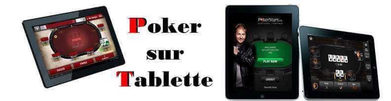 Poker sur Tablettes mobiles