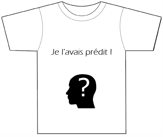 T-shirt je l'avais prédit