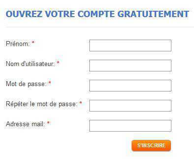 Inscription sur TheLotter