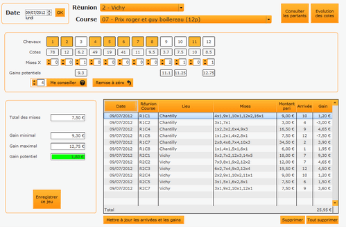 Calculer un tuyau au Quinté ou au Tiercé