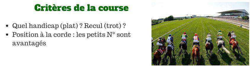 Image Critère course