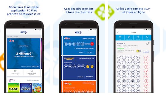 fdj appli mobile