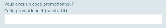 Entrez votre code promotionnel Carousel.be Champ code Carousel