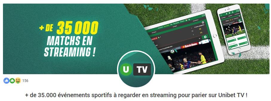 unibet tv