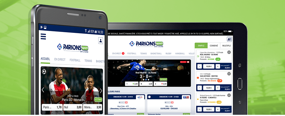 appli parions sport en ligne