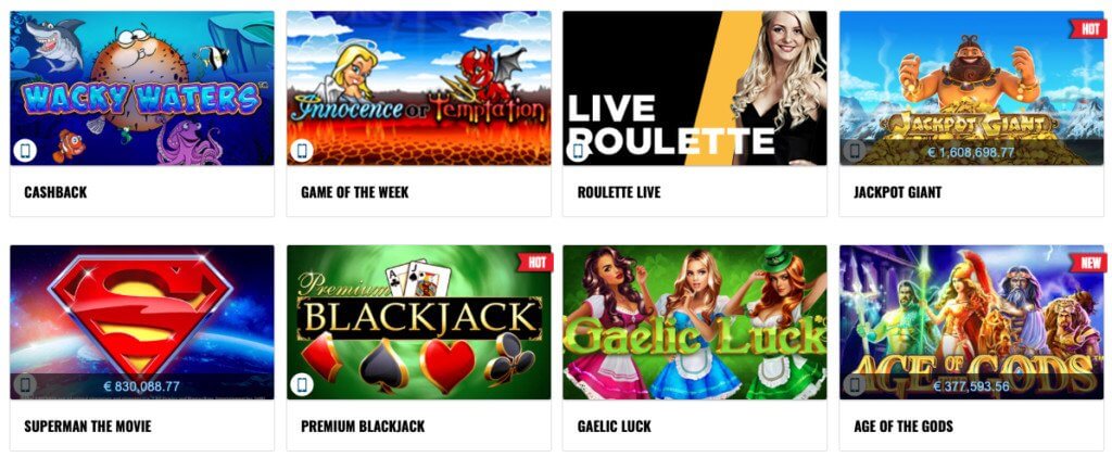 Machines à sous du casino Ladbrokes
