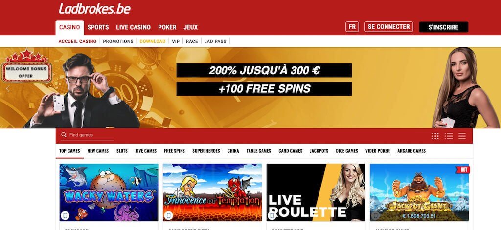 Ce que nous avons pensé de Ladbrokes Casino