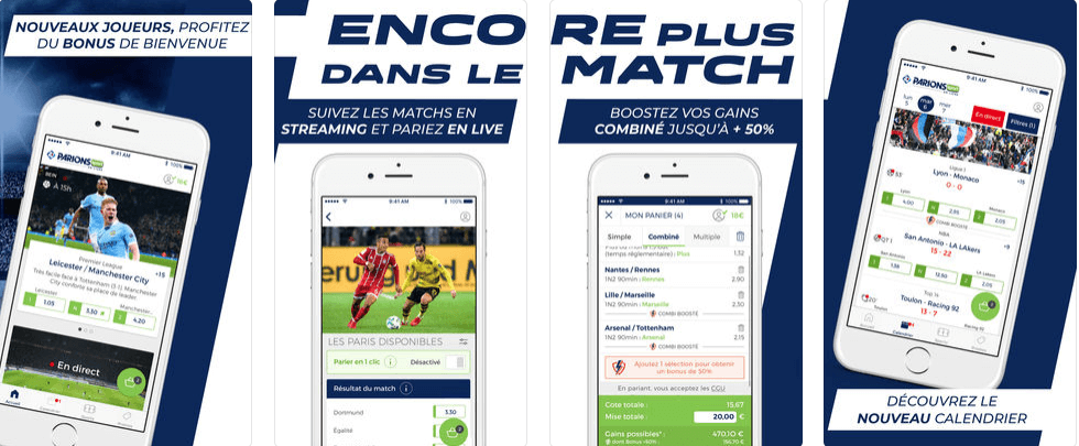 Mobile app Parions Sport