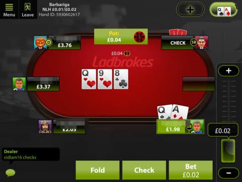 table poker ladbrokes