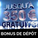Bonus Blitz : 360€ sur le casino ou 100€ sur le sport