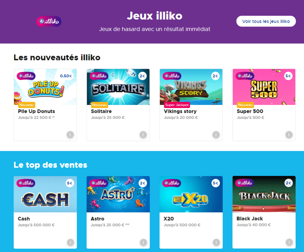 Gratter des tickets de Cash, et savoir le nombre de gagnant. Cash FDJ. 