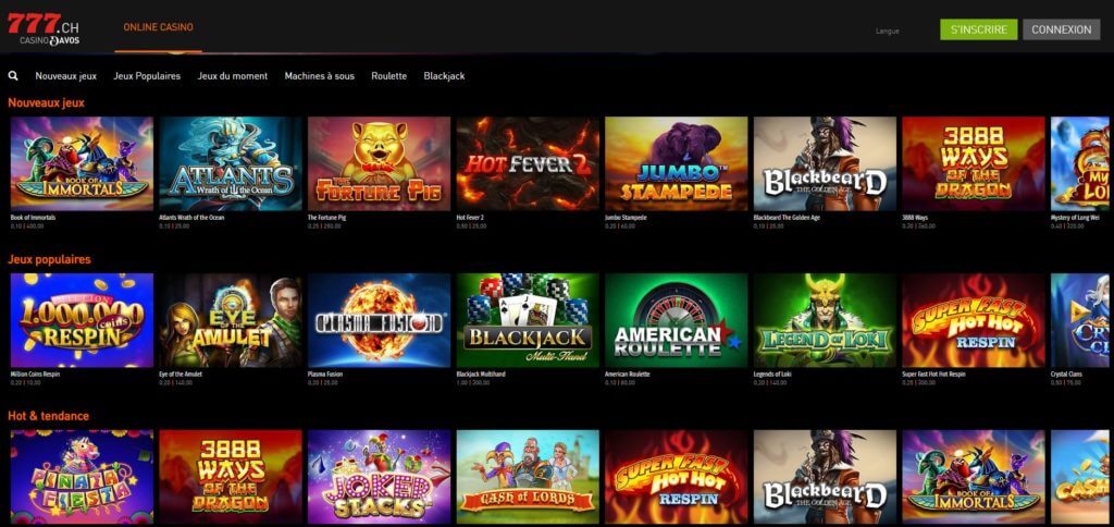 casino777 casino suisse