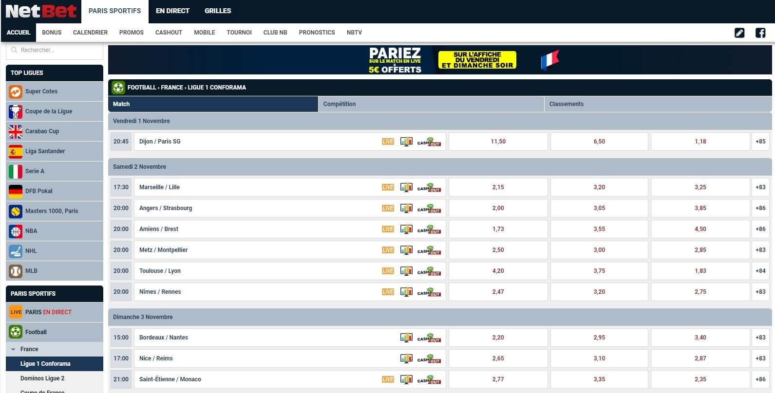 netbet ligue 1