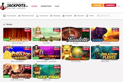 Avis du site jackpots.ch