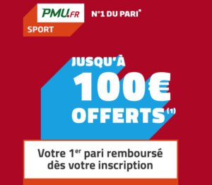 pmu offre bienvenue bonus pmu
