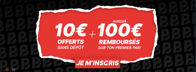 Jusqu'à 110€ à gagner sur PasinoBet