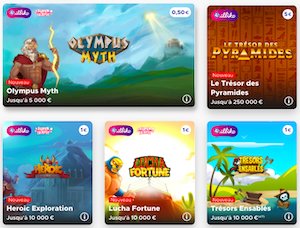 Meilleurs jeux à gratter Illiko de la FDJ