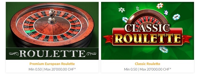 Swiss4Win Roulette