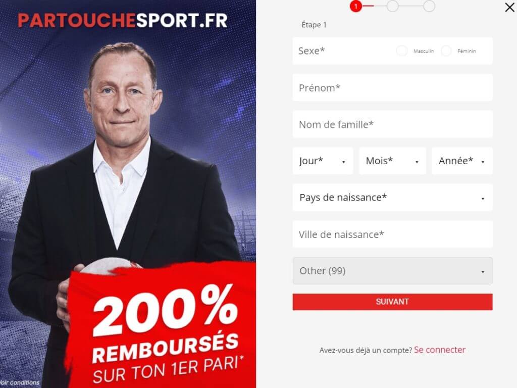 Code promo Partouche Sport