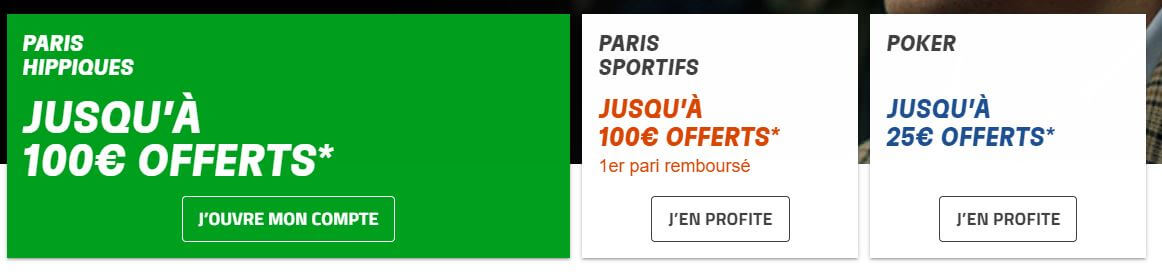 Bonus PMU 2025  : premier pari remboursé et autres offres