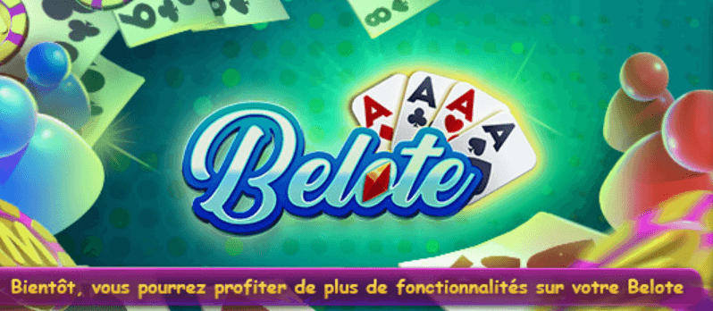 Jouer à la belote en ligne