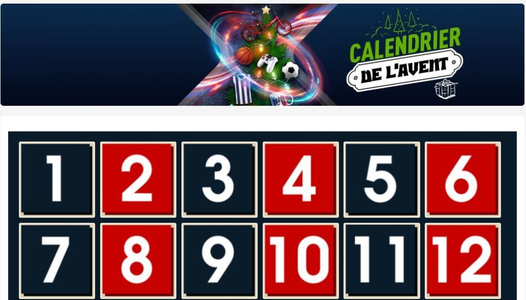calendrier avent netbet