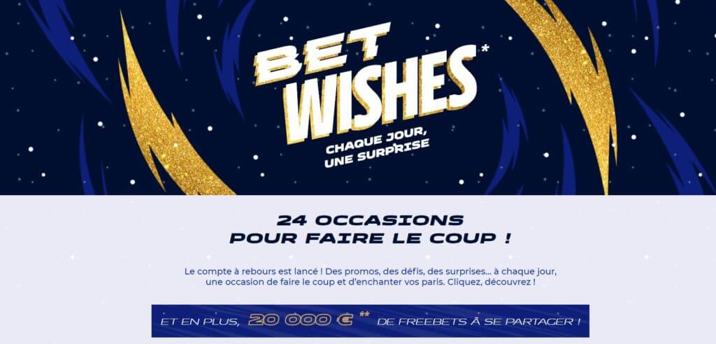 calendrier avant parions sport