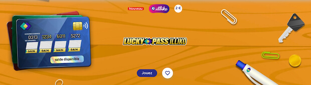 Jeu Illiko Lucky Pass