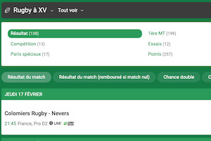 Unibet rugby