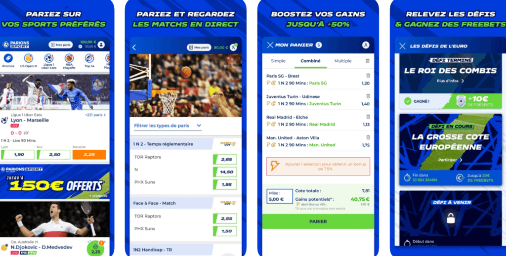 Parions Sport en Ligne ou PMU