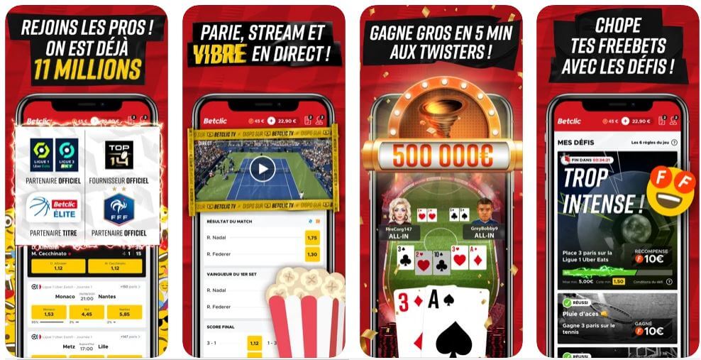 Betclic Mobile : l'application pour jouer au poker