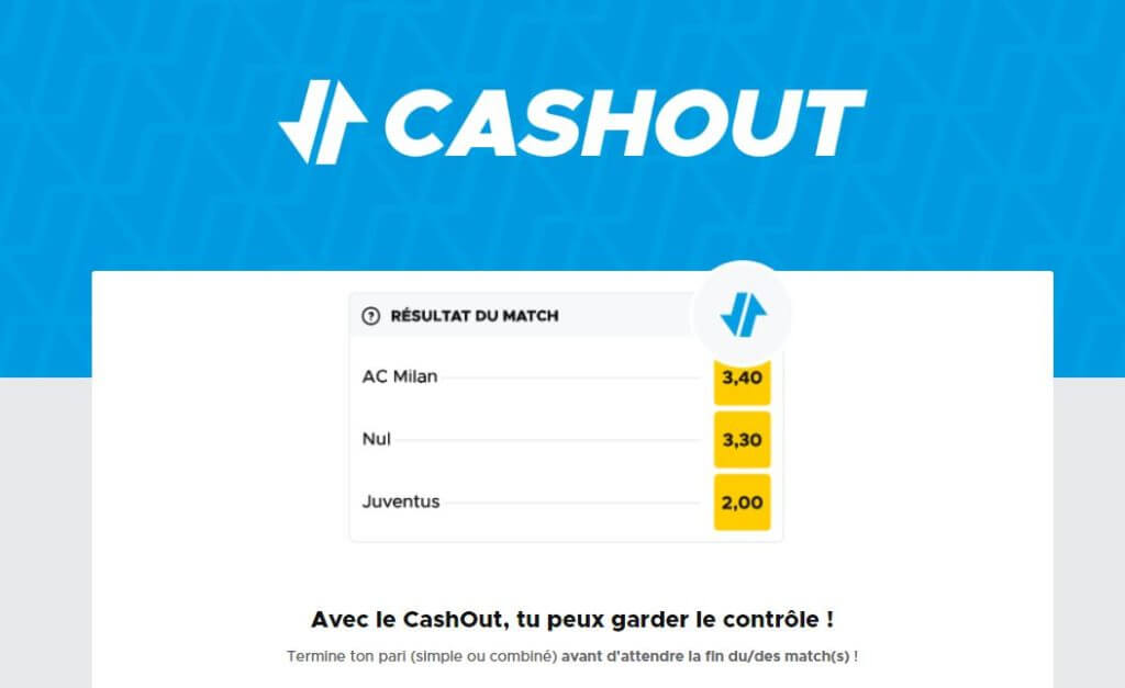 cash out betclic