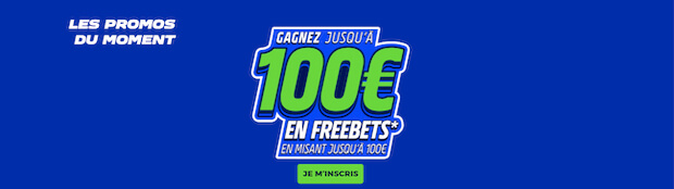 Freebets offerts sur Parions Sport
