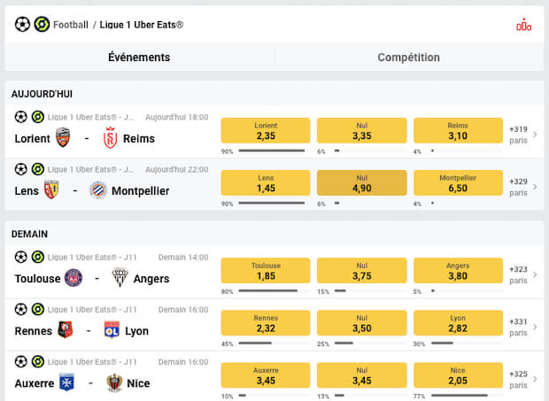Paris foot Betclic