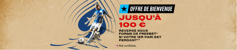 Code promo Pokerstars Sports 2024 : jusqu’à 100€ offerts sur le 1e pari