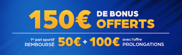 Max. 150€ à gagner sur France Pari