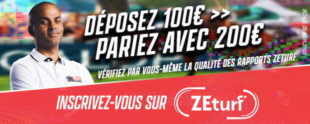 Offre de bienvenue ZEturf iOS