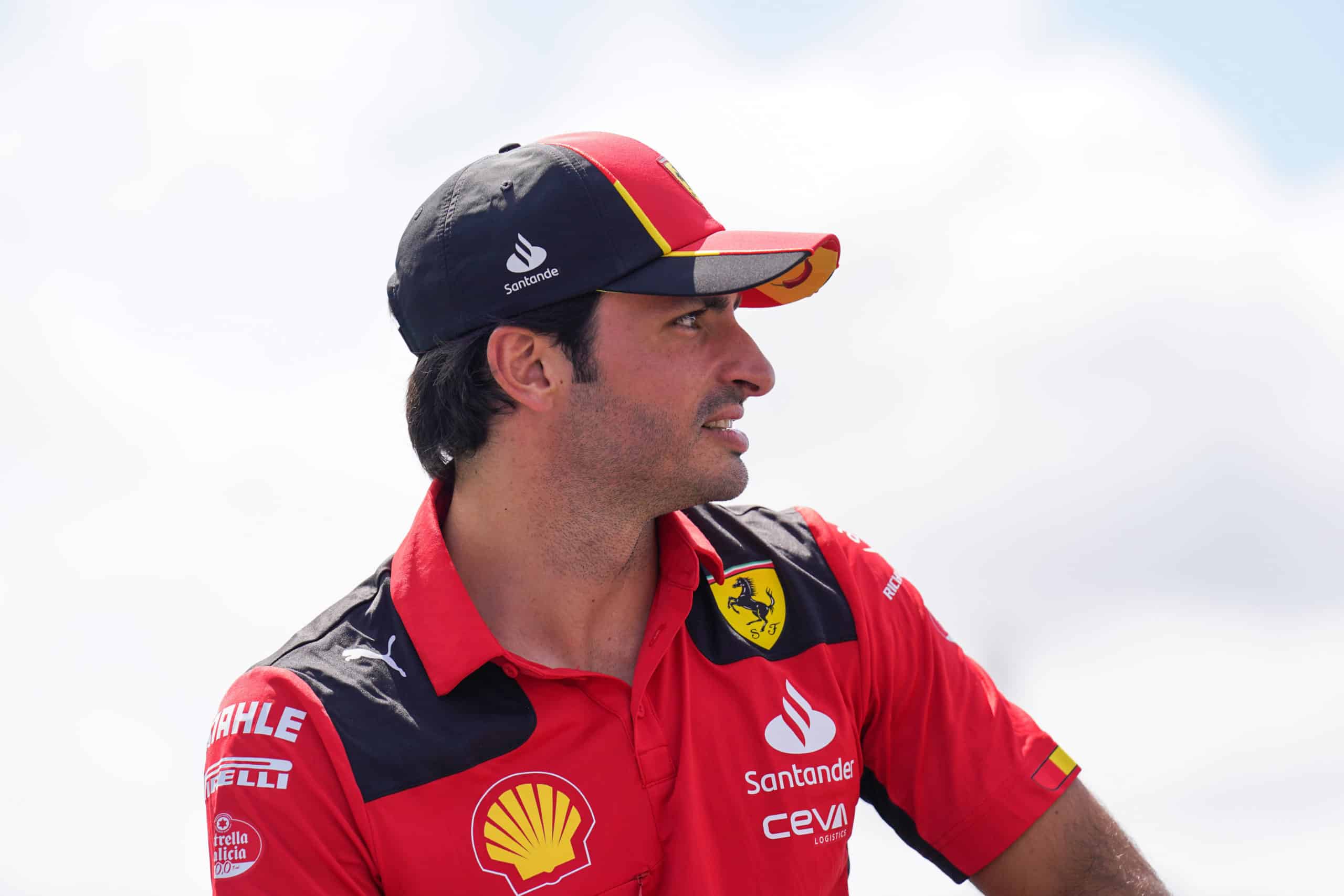 Casquette de pilote Carlos Sainz 2023 - Scuderia Ferrari F1