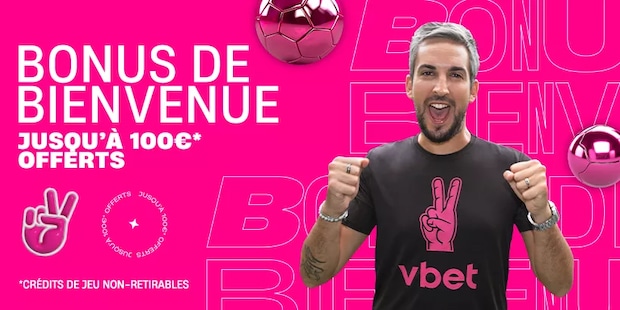 Offre de bienvenue Vbet