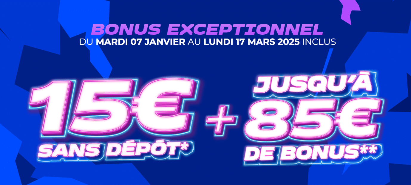 bonus premier pari parions sport