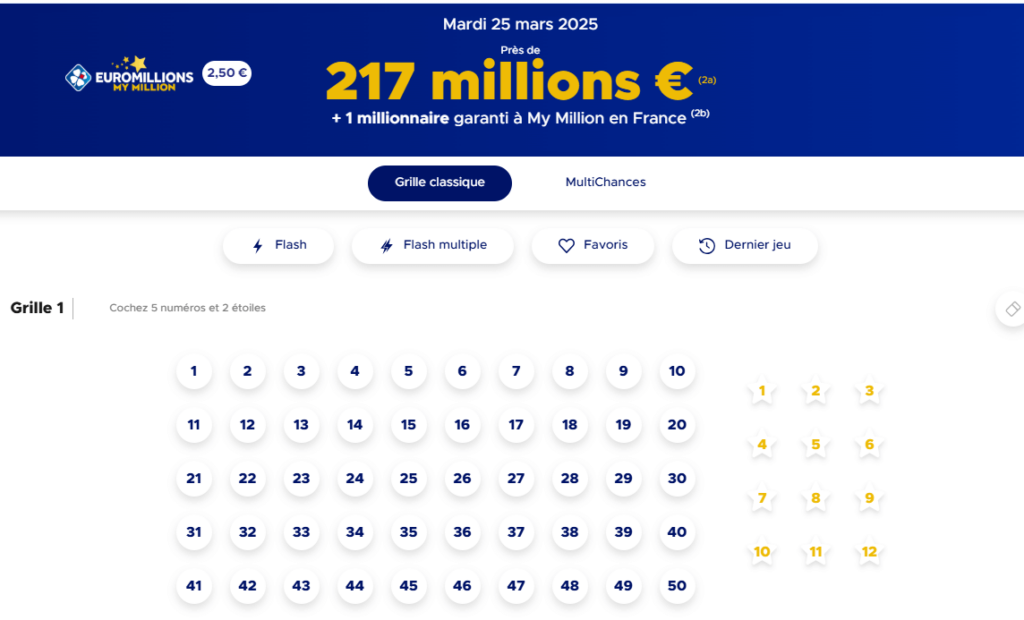 euromillions 25 mars 2025