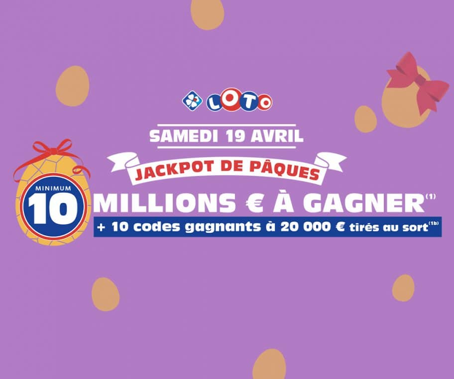 jackpot paques loto fdj