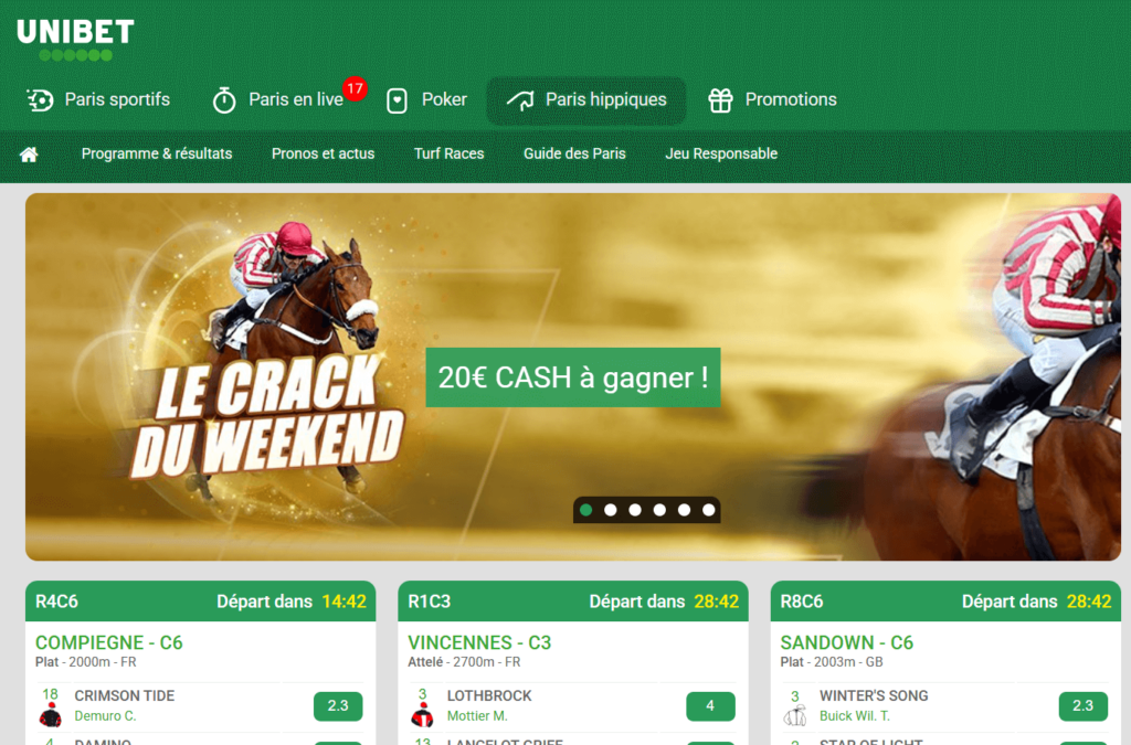 unibet turf
